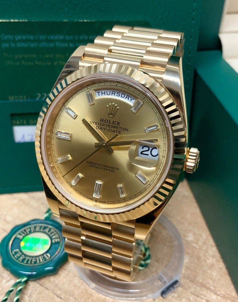 Day-Date 40 Gold — Vault Network Drop